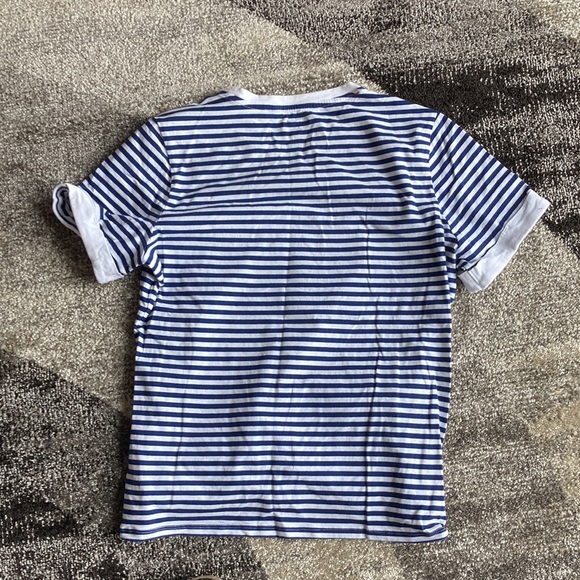 Tommy Hilfiger Short-sleeved Cotton Striped T-shirt NWOT - Picture 4 of 5